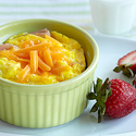 Microwave 1-Minute Ham & Egg Breakfast Bowl